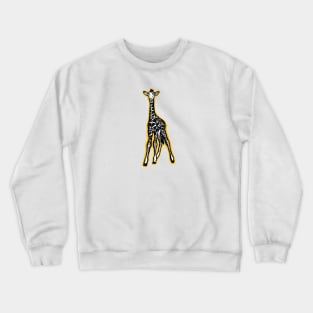 Cute Baby Giraffe Crewneck Sweatshirt